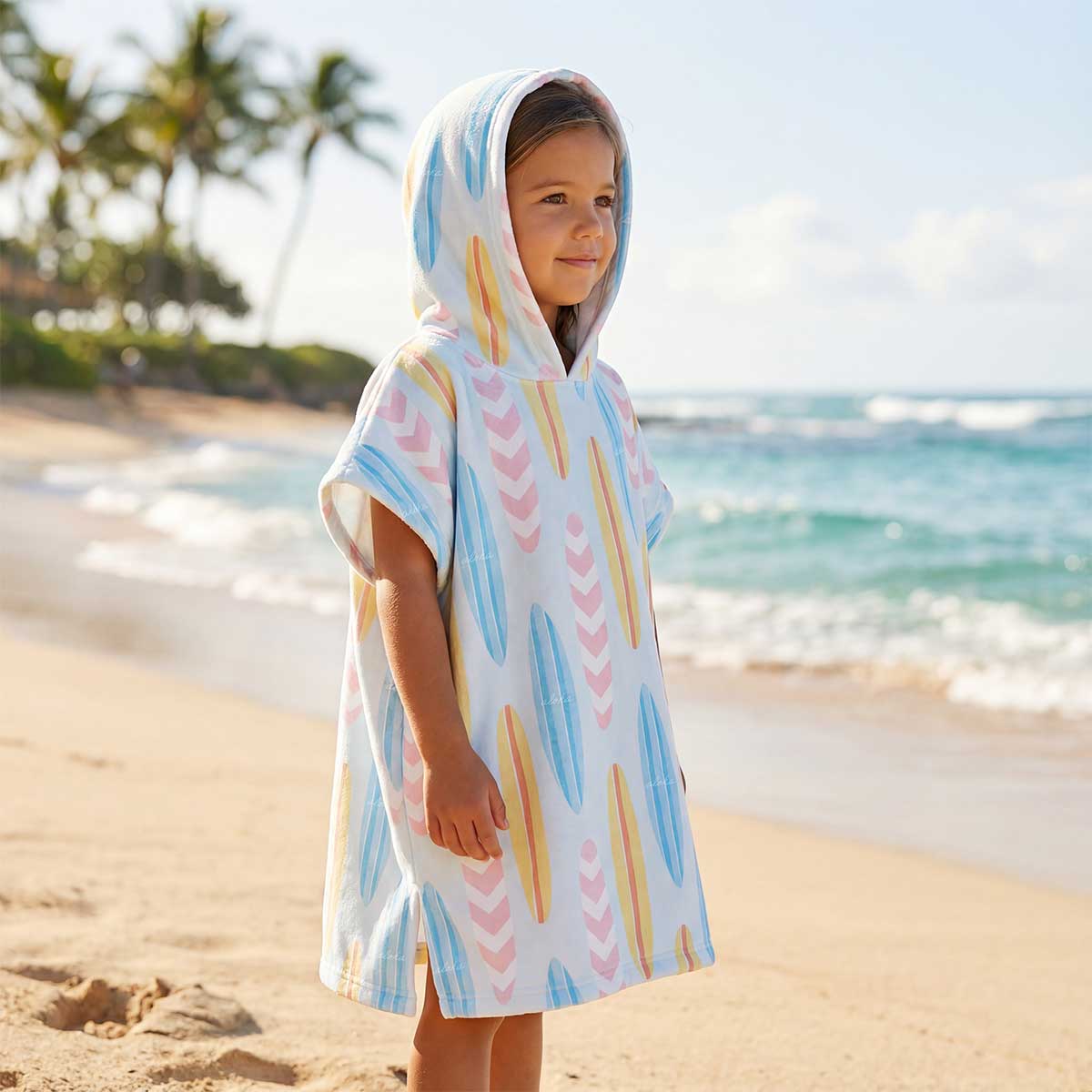 Catch Waves Keiki Poncho – SoHa Living