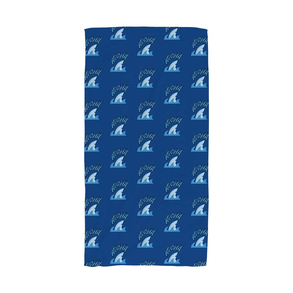Aloha Shark and Wave Beach Towel