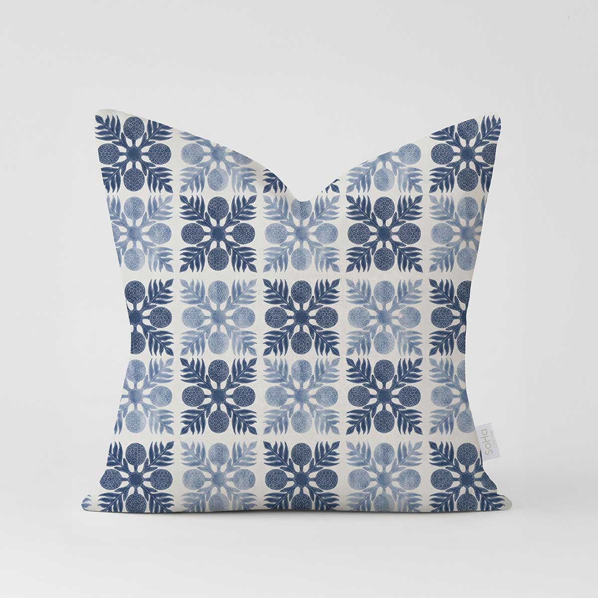 20x20in Pacific Quilt Pillow Cover