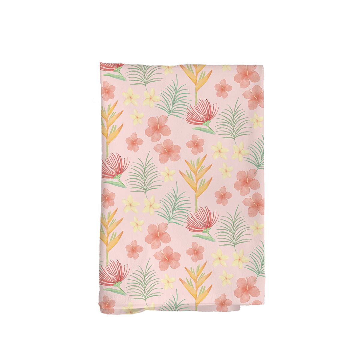 Kona Lehua Flour Sack Kitchen Towel