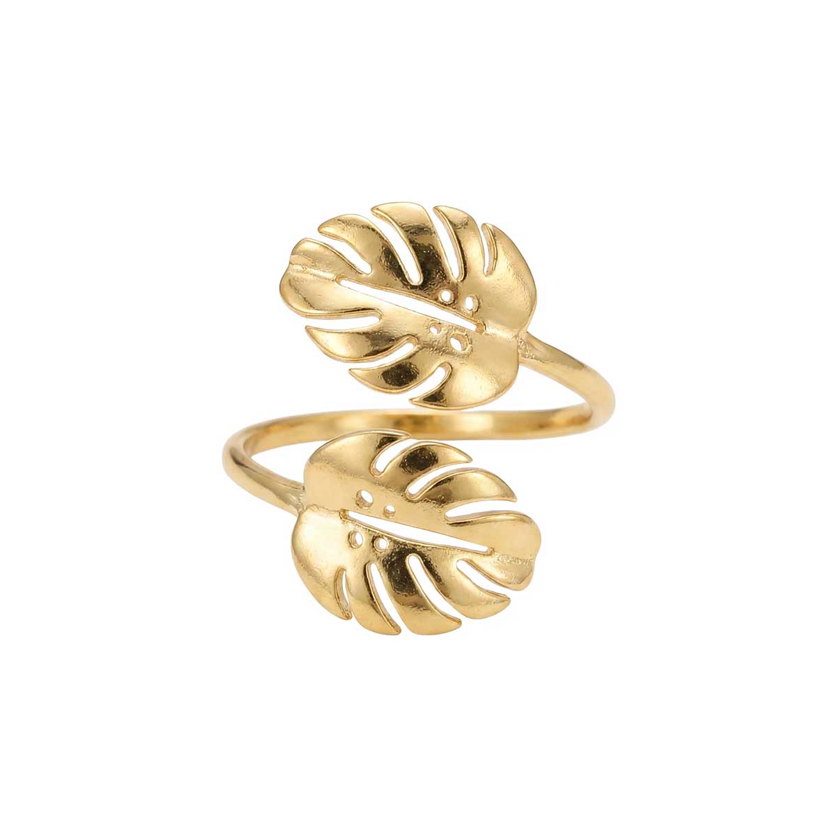2 Leaf Monstera Ring
