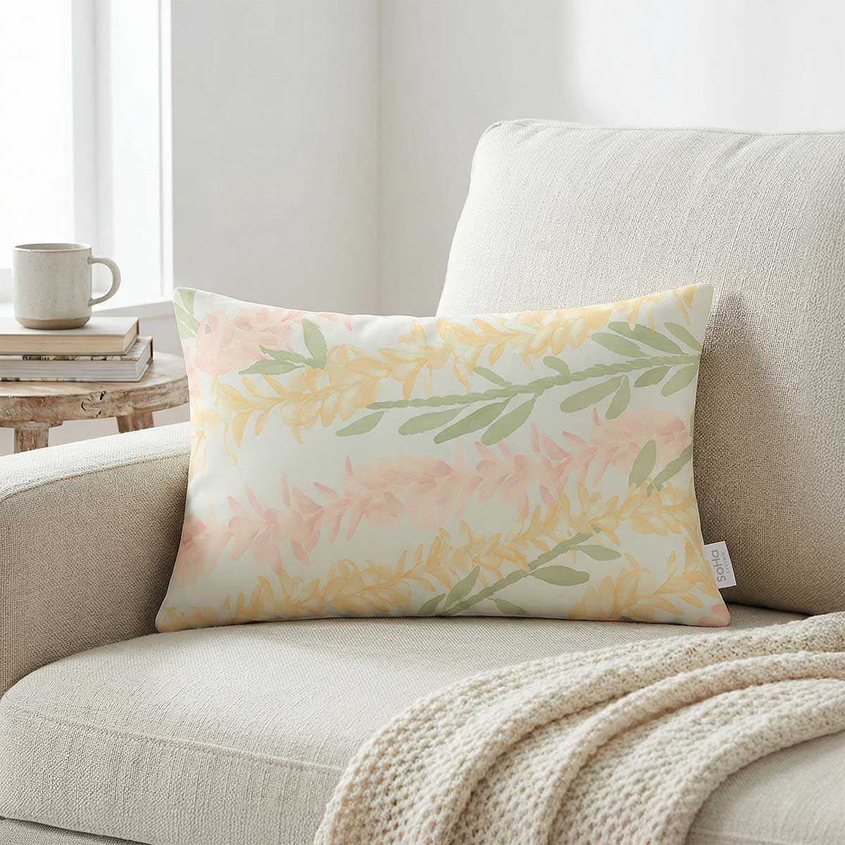 12x20in Hushed Lei Pillow Cover