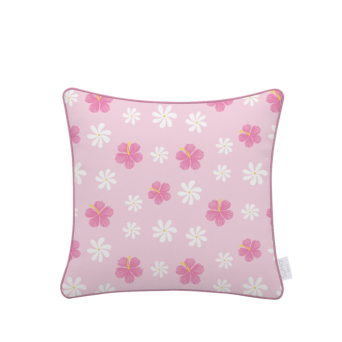 18x18in Paradise Pair Pillow Cover with Piping