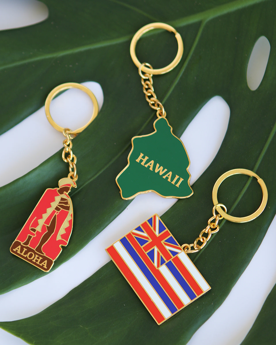 【超希少！】MAHARAJA HAWAII キーホルダー Hawaiian Flag Enamel Keychain – SoHa Living