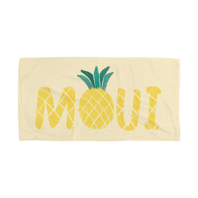 Maui Pineapple Beach Towel