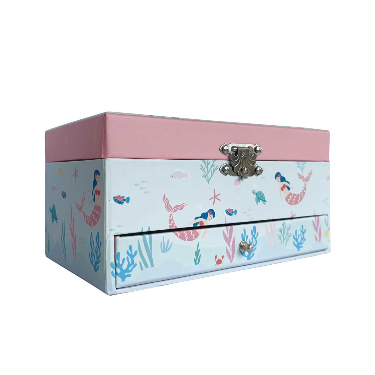Mermaid Doll Music Box Large, Pink – SoHa Living