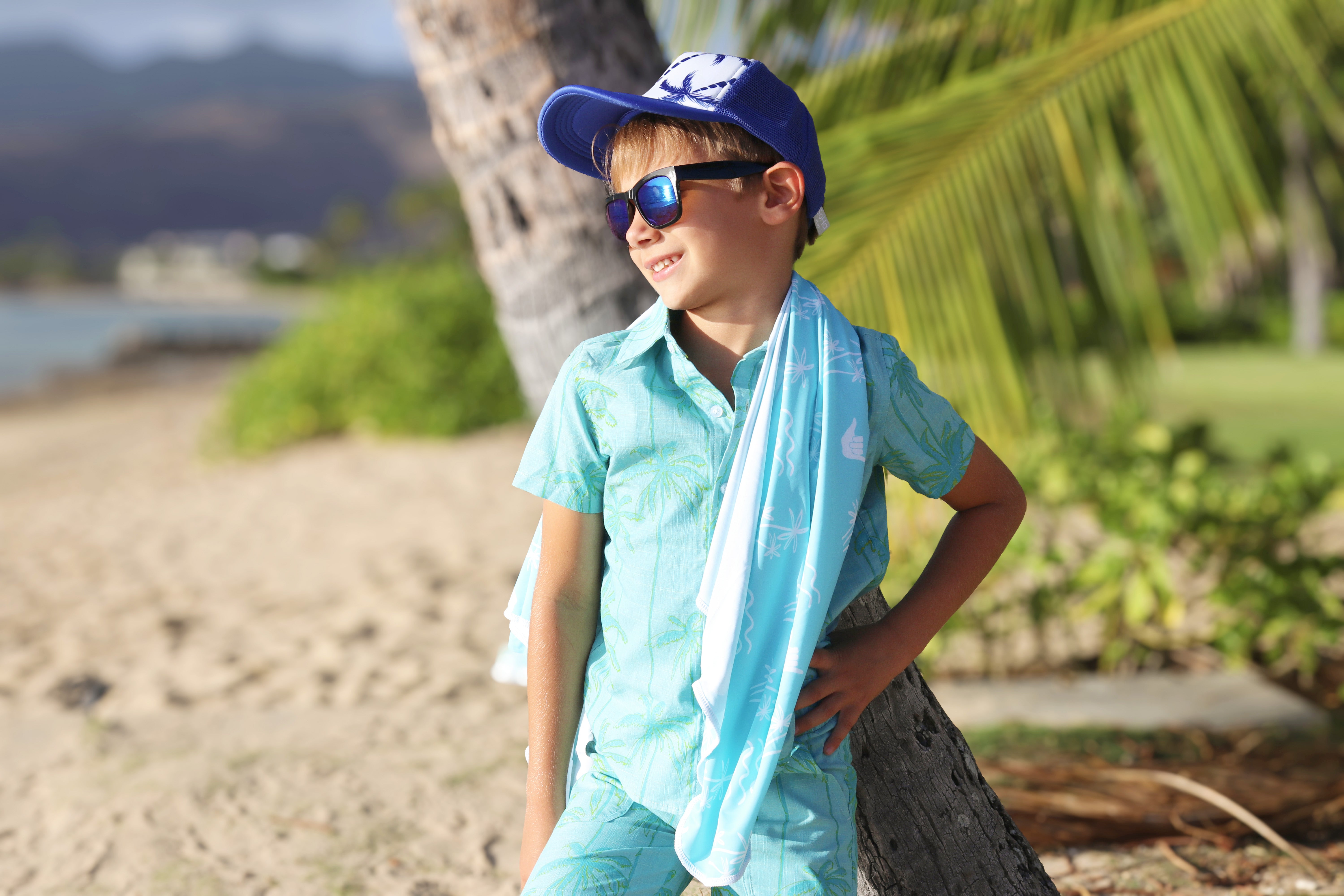 Island Shaka UPF 50+ Sunscreen Towel