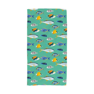 Reef Fishes Beach Towel
