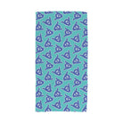 Shaka Face Aqua Beach Towel