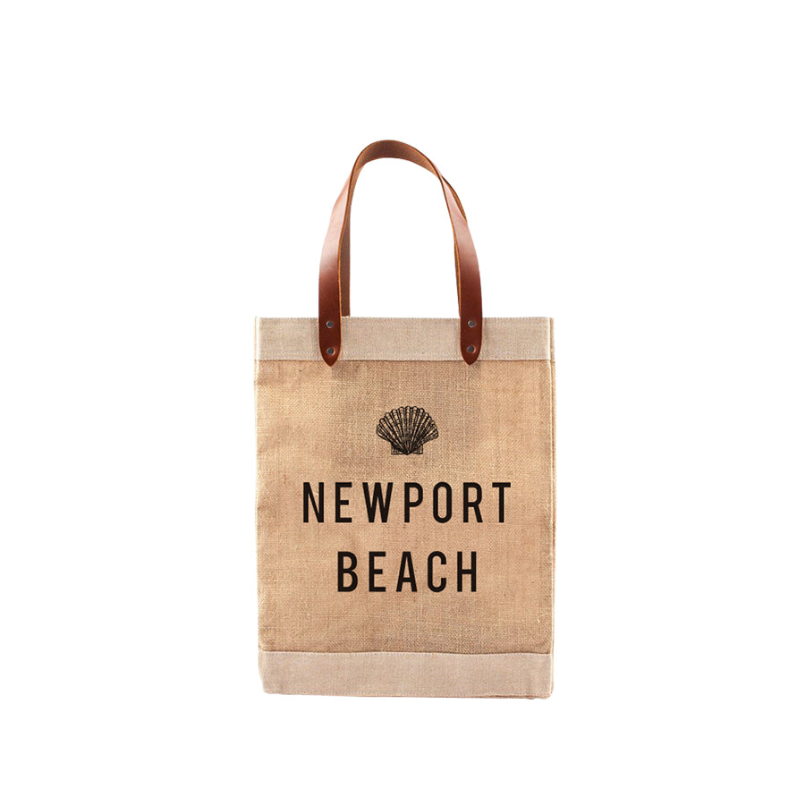 Market Tote Seashell Newport Beach
